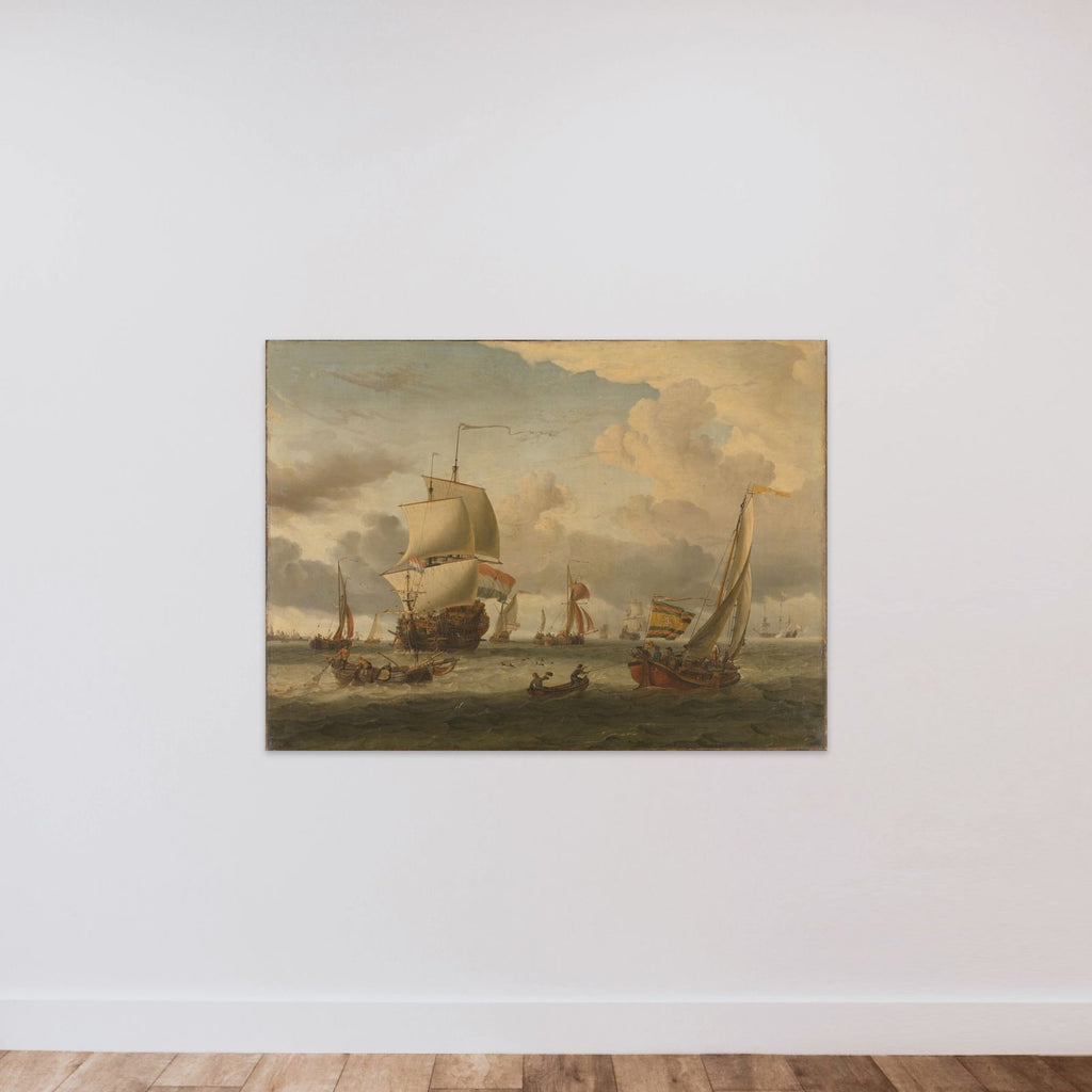 The Roads of Enkhuizen unframed — shown to scale