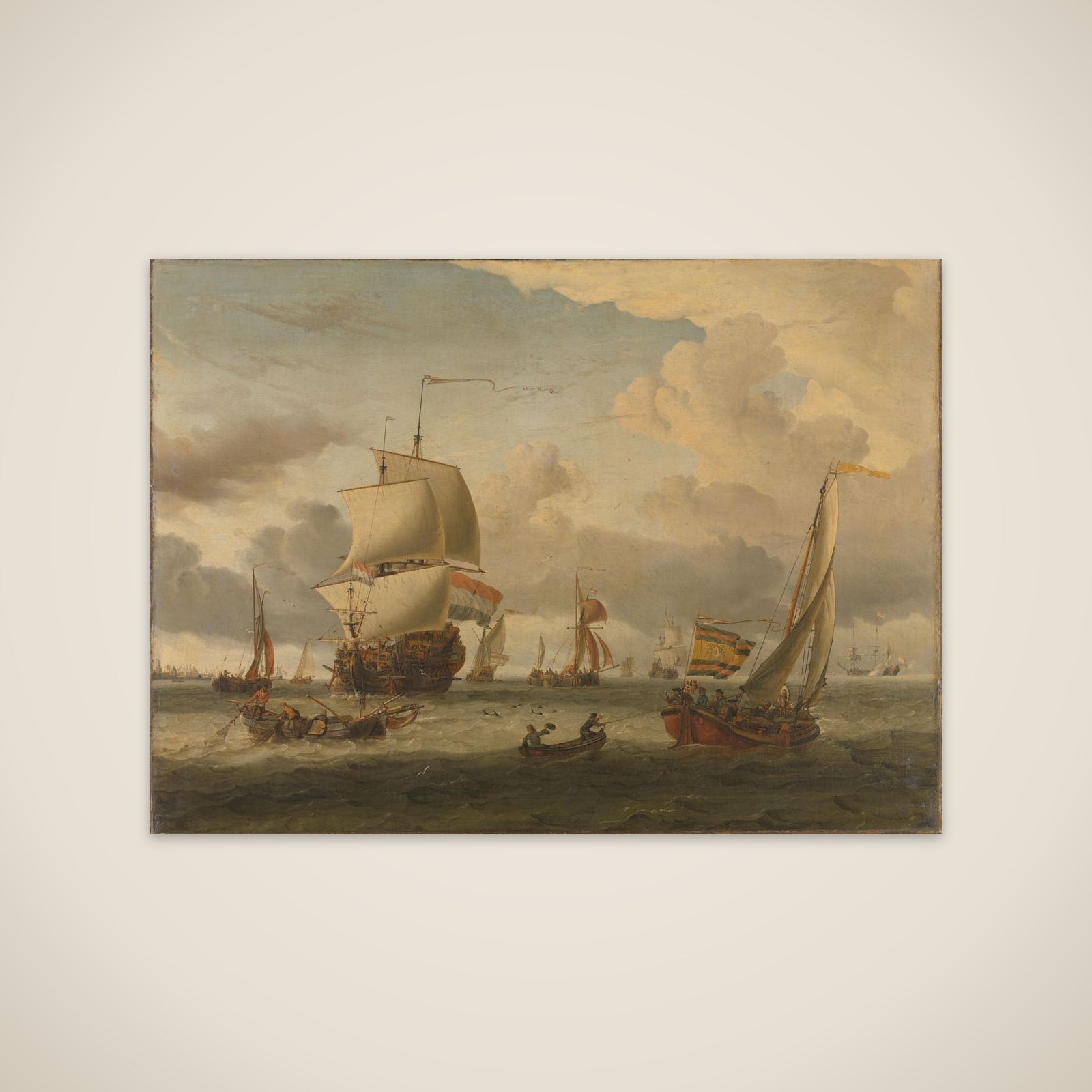 The Roads of Enkhuizen unframed print