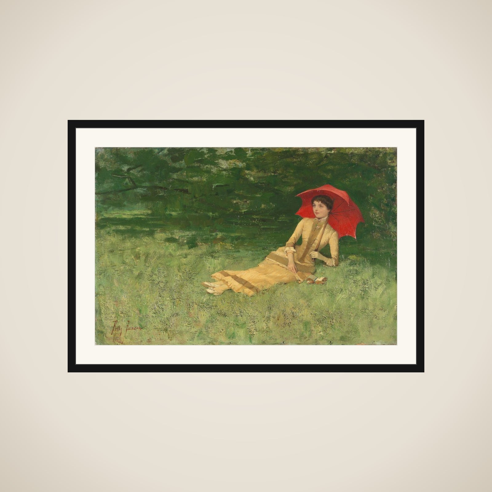 A Summer Afternoon framed