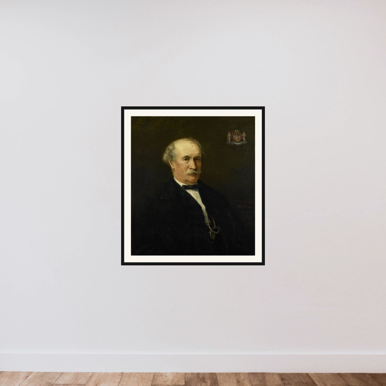 Menno David Graaf van Limburg Stirum (1807-91). Adjudant des konings, luitenant-generaal framed — shown to scale