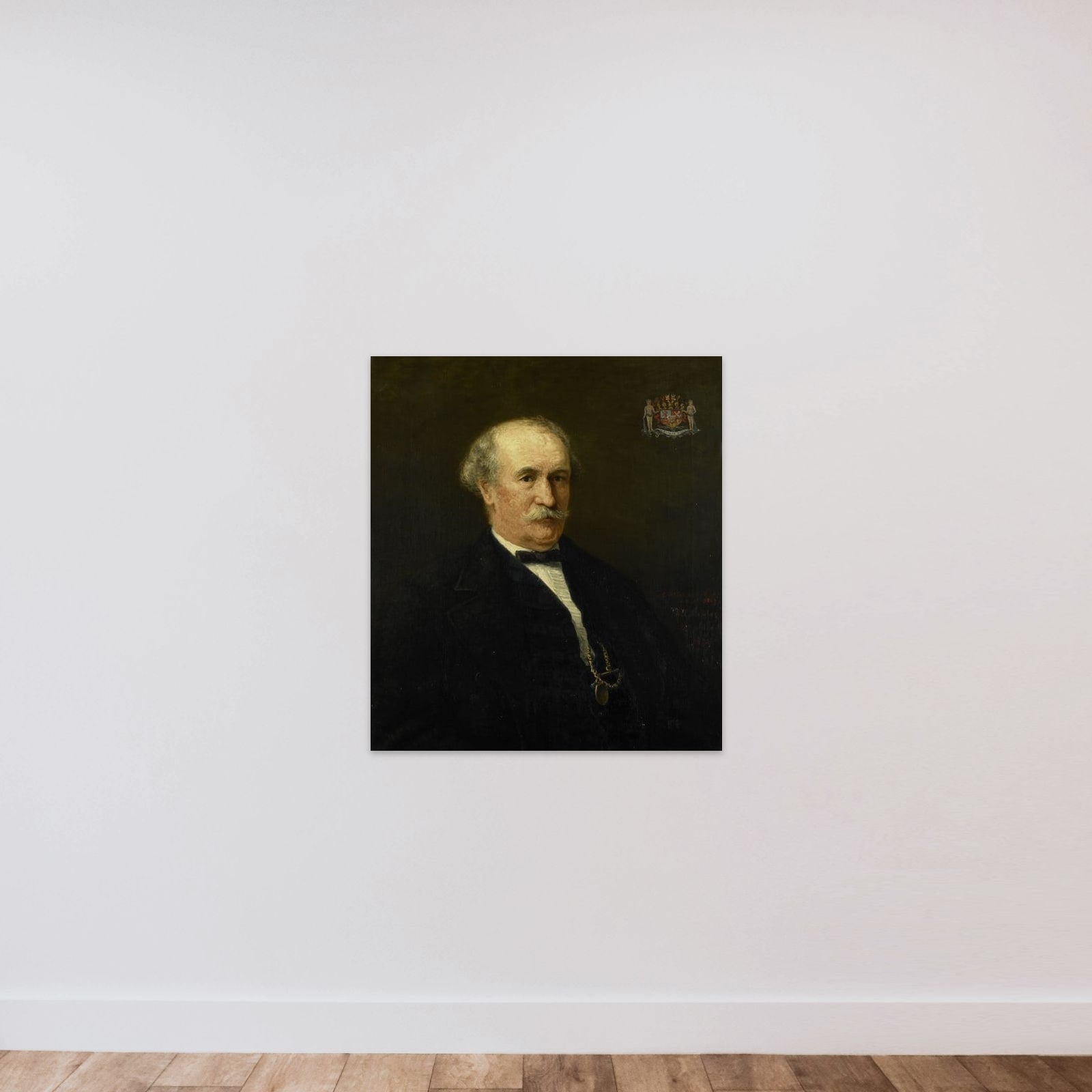 Menno David Graaf van Limburg Stirum (1807-91). Adjudant des konings, luitenant-generaal unframed — shown to scale
