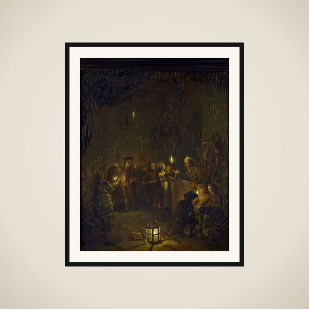 The Night School framed