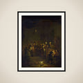 The Night School framed