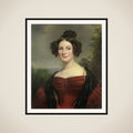 Catharina Annette Fraser (1815-92) framed