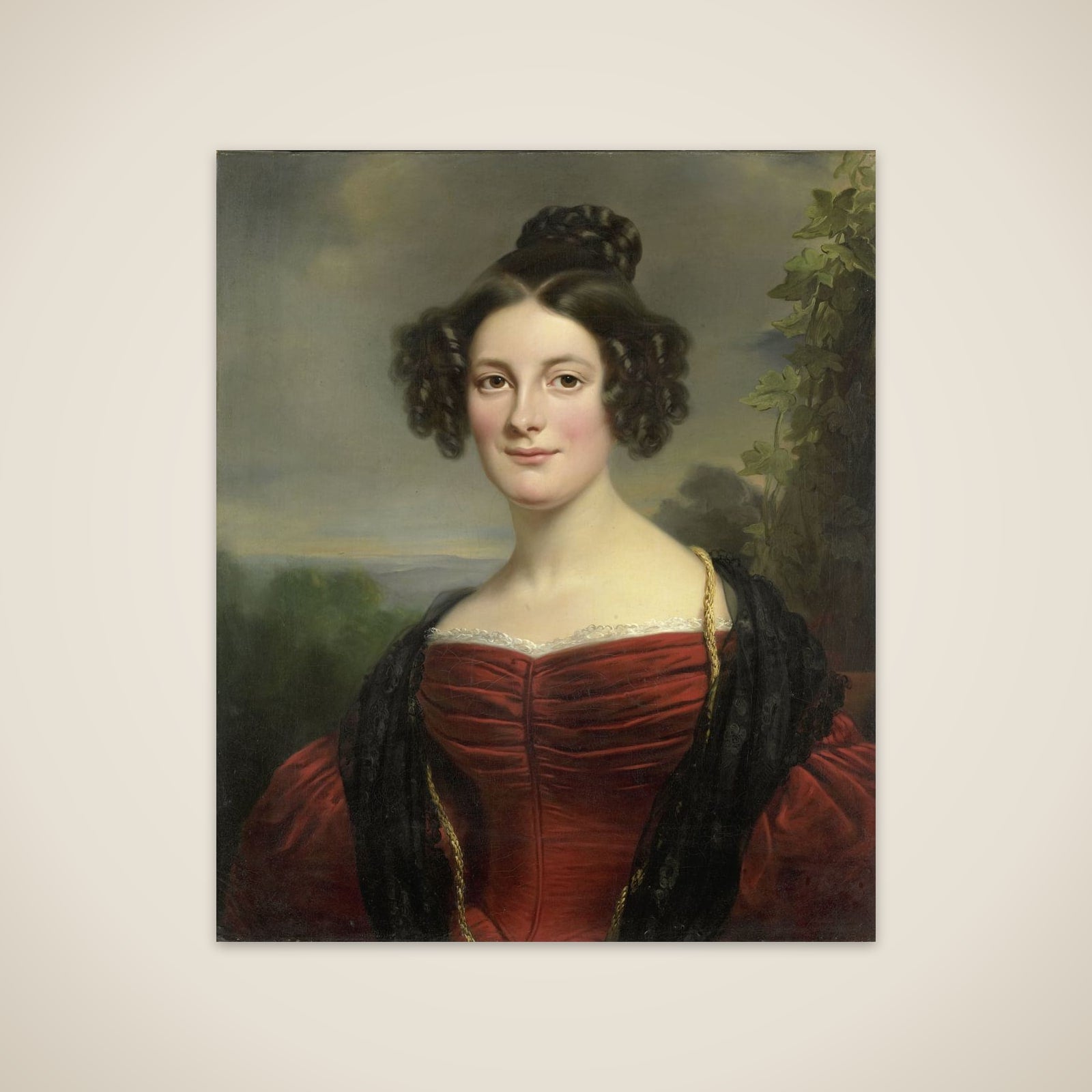 Catharina Annette Fraser (1815-92) unframed print