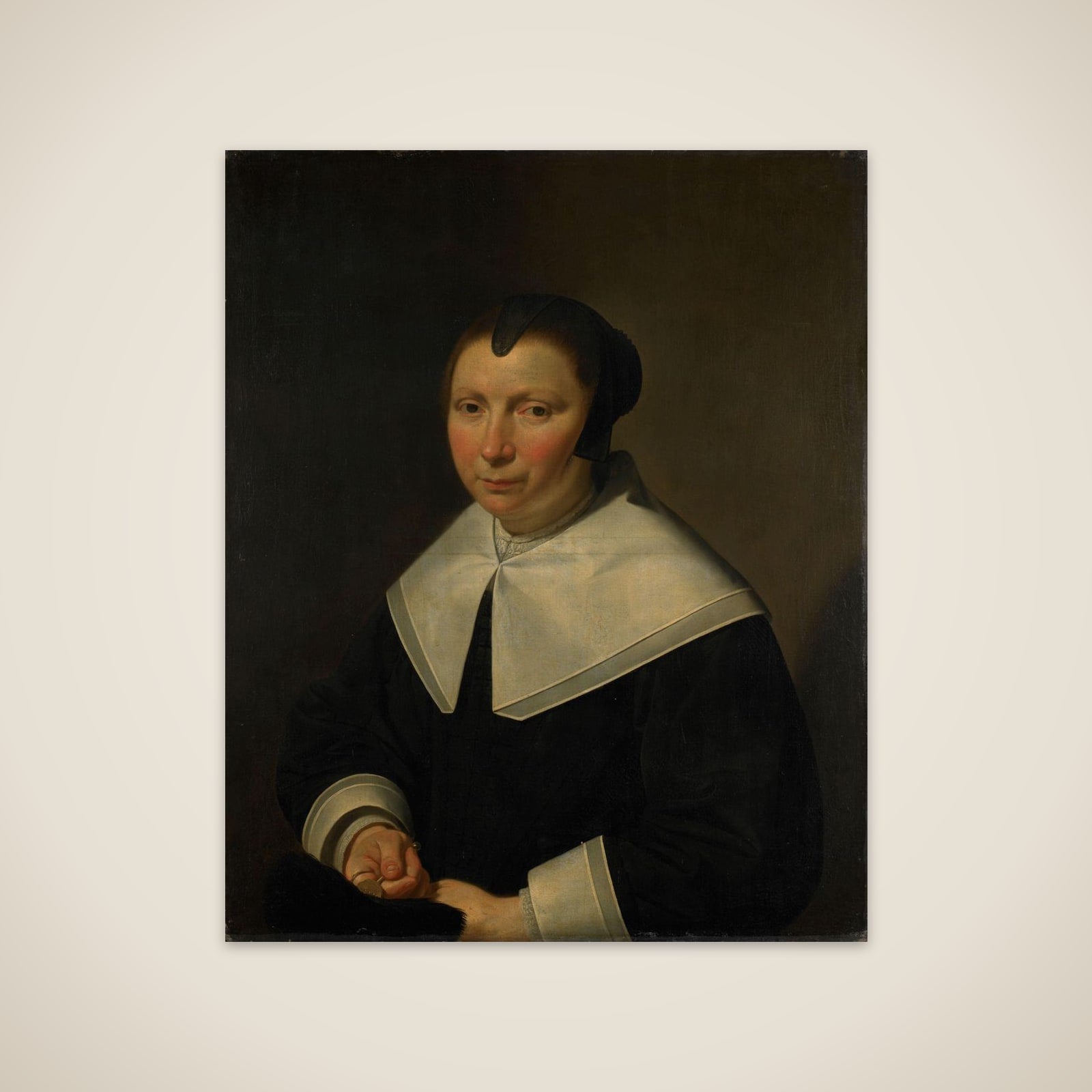 Portrait of a Woman unframed print