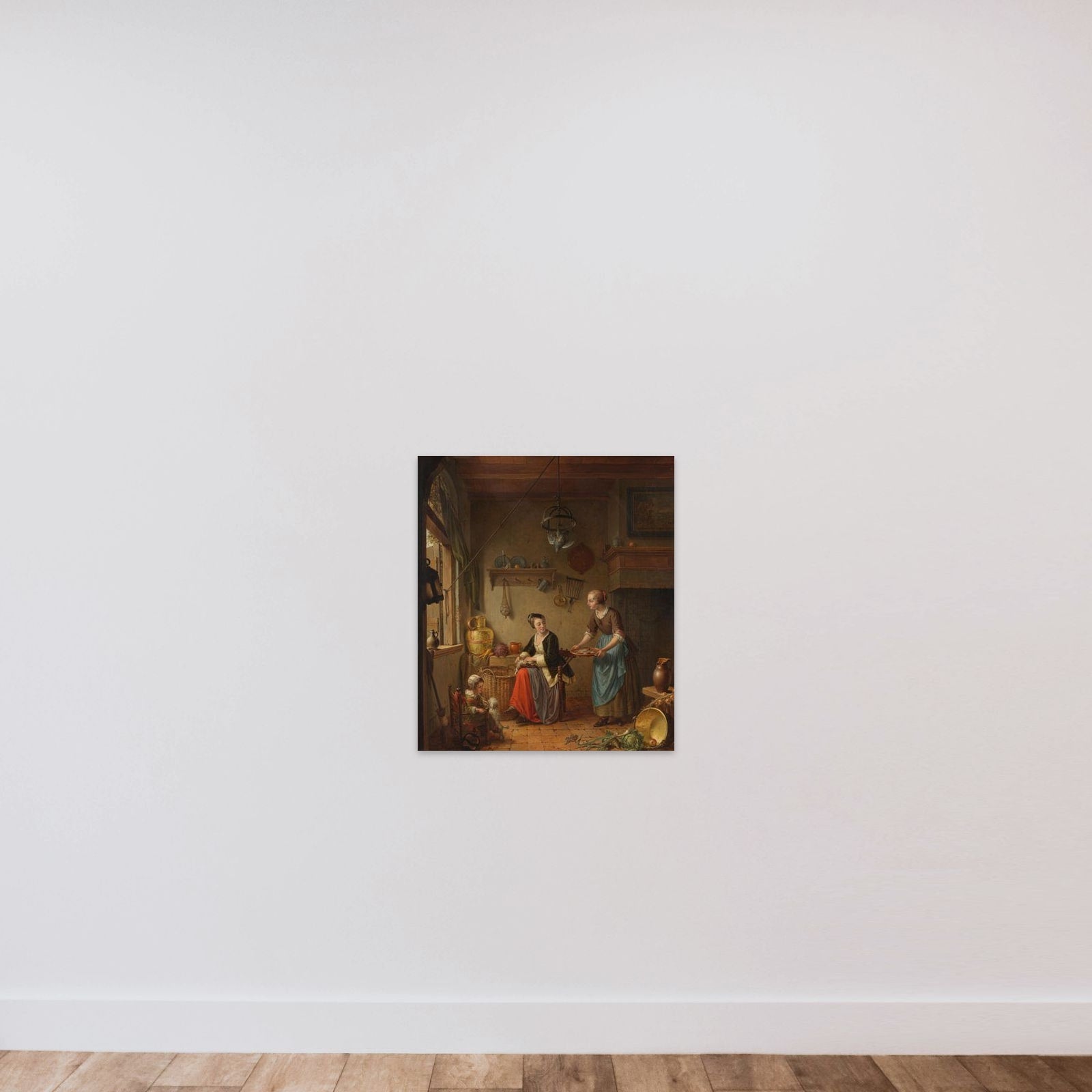 The Kitchen unframed — shown to scale