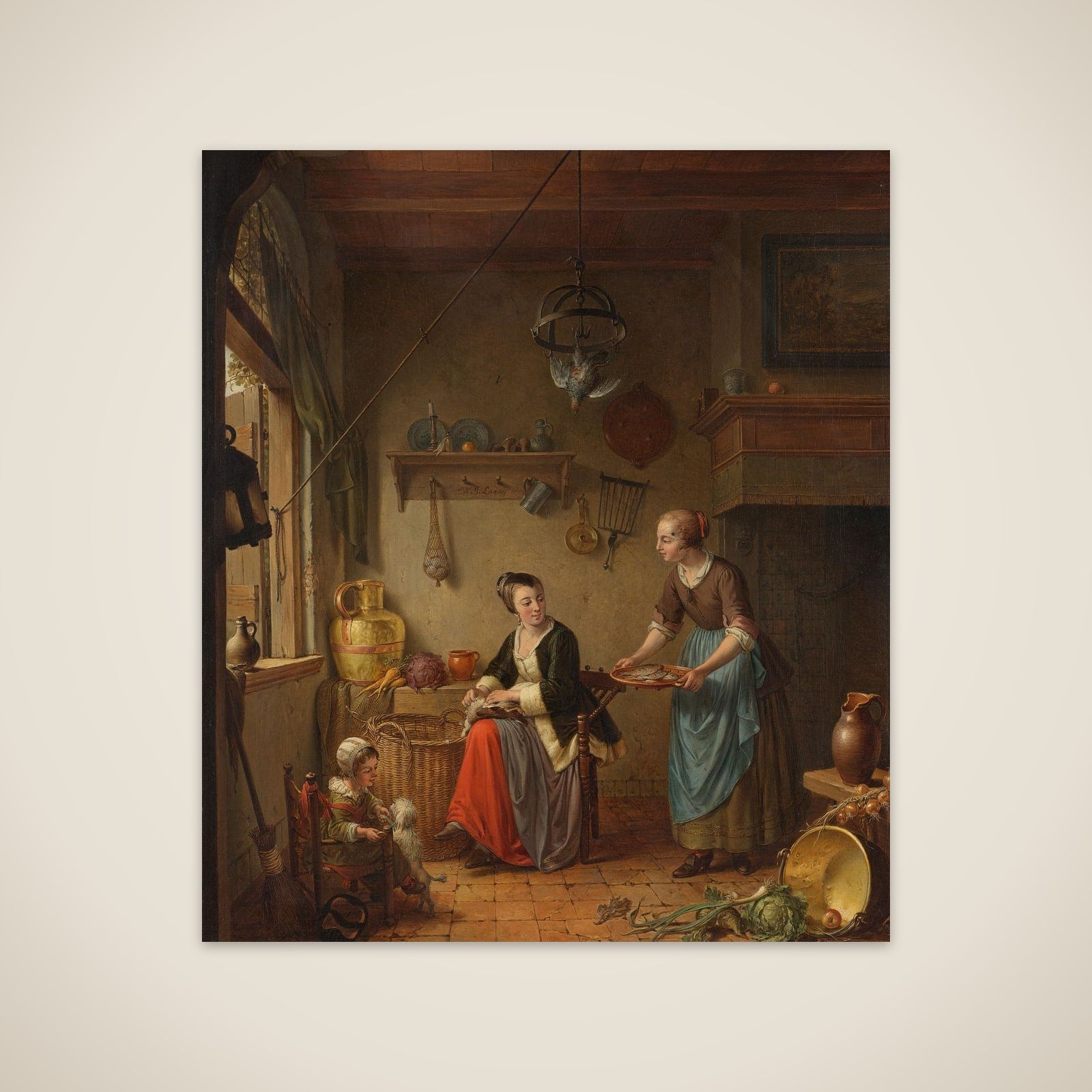 The Kitchen unframed print