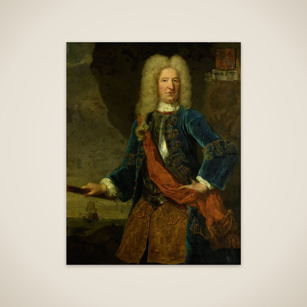 Portrait of François van Aerssen, Lord of Sommelsdijk, Vice-Admiral of Holland and West-Friesland unframed print