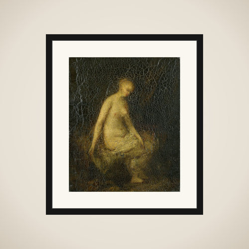Badende vrouw framed