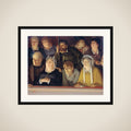 Theaterpubliek framed