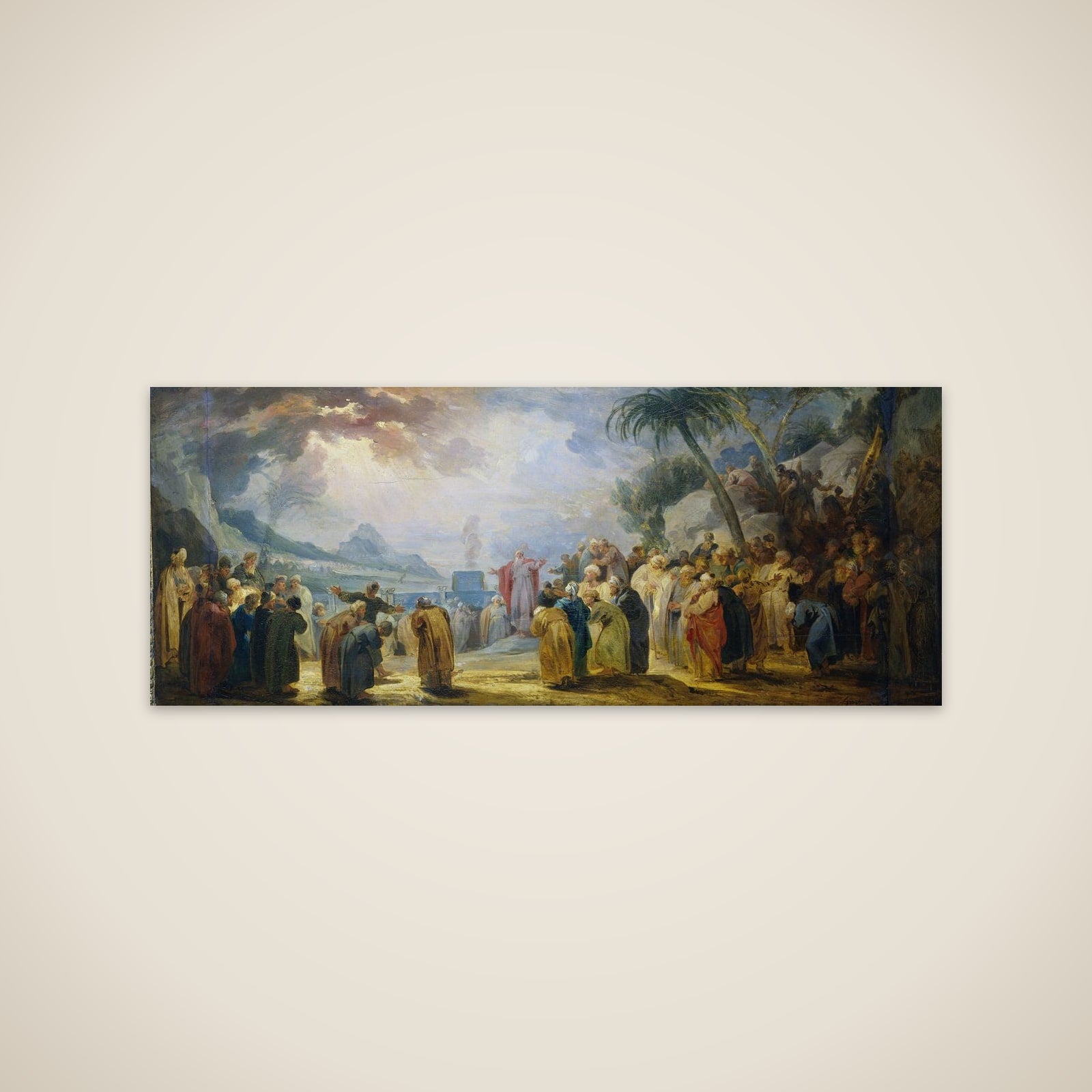 Moses Choosing the seventy Elders unframed print