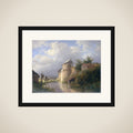 The Old Fortress framed