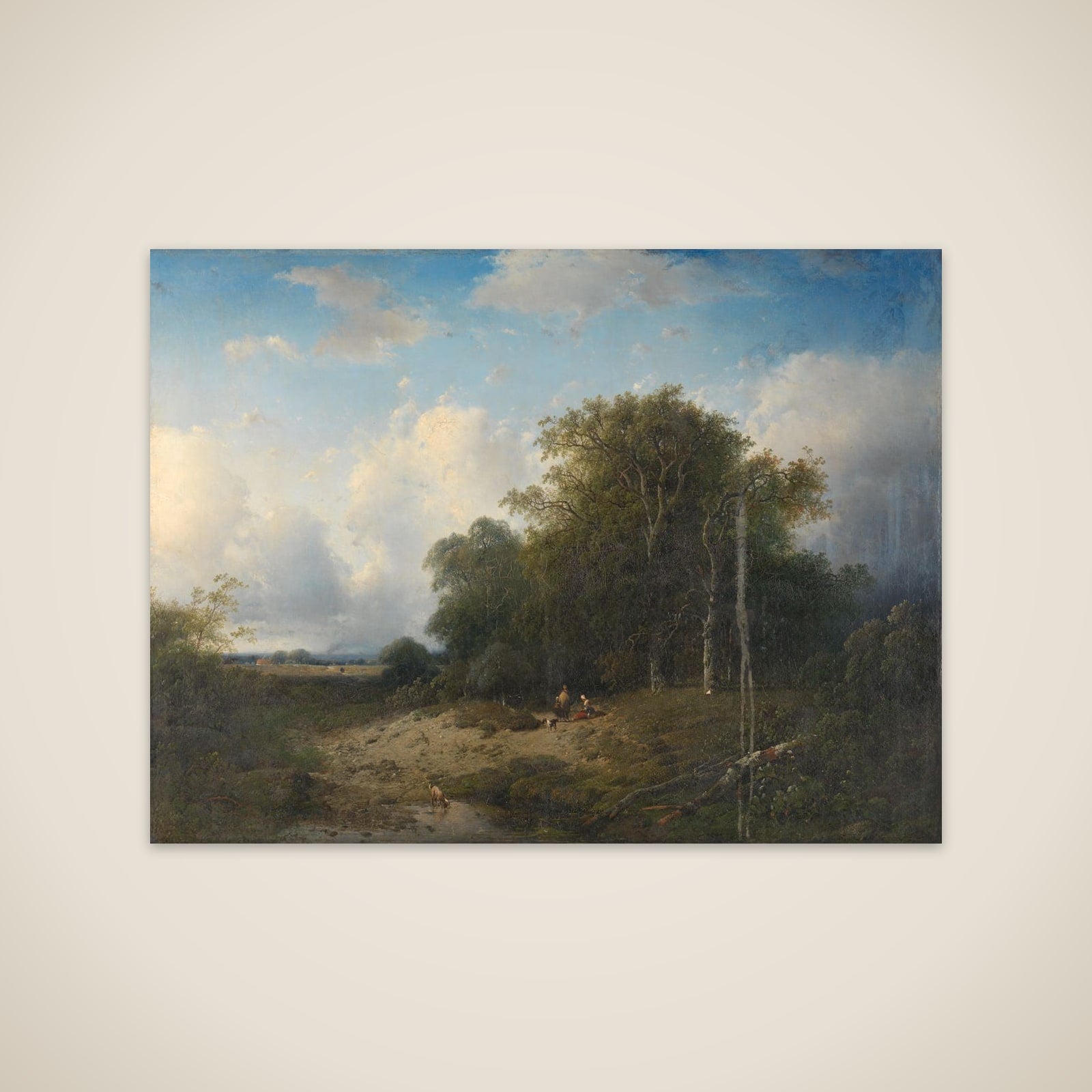 Landscape unframed print
