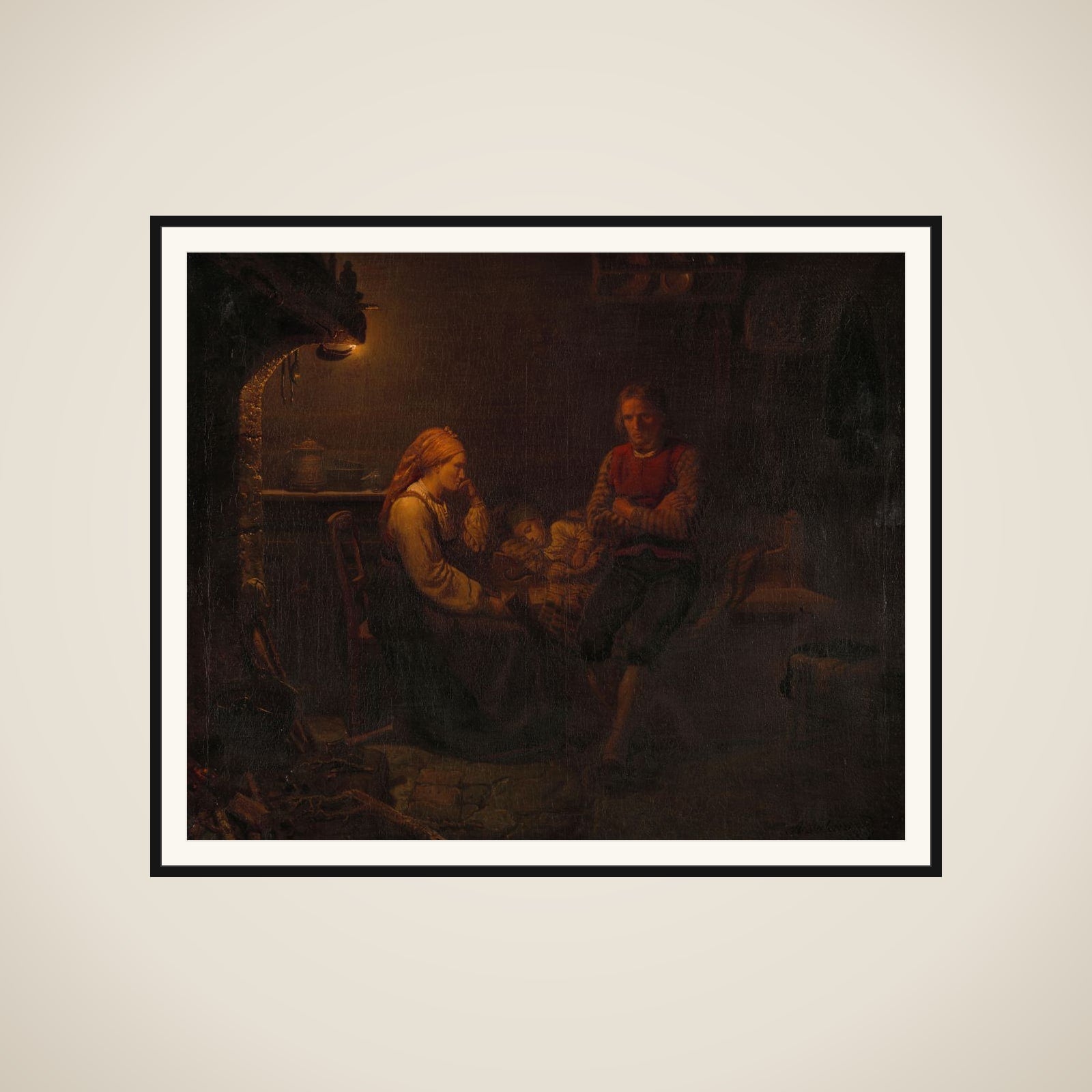 Family grief framed