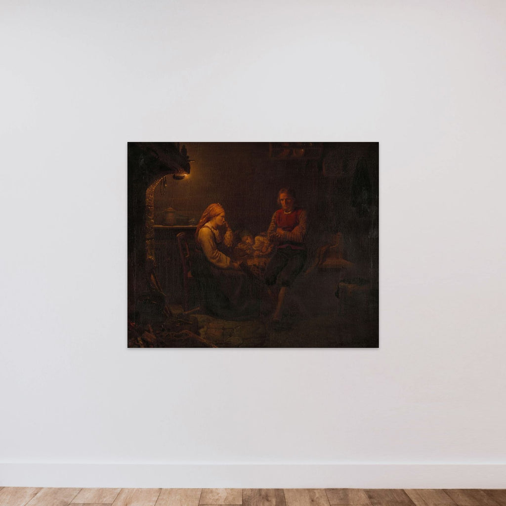 Family grief unframed — shown to scale