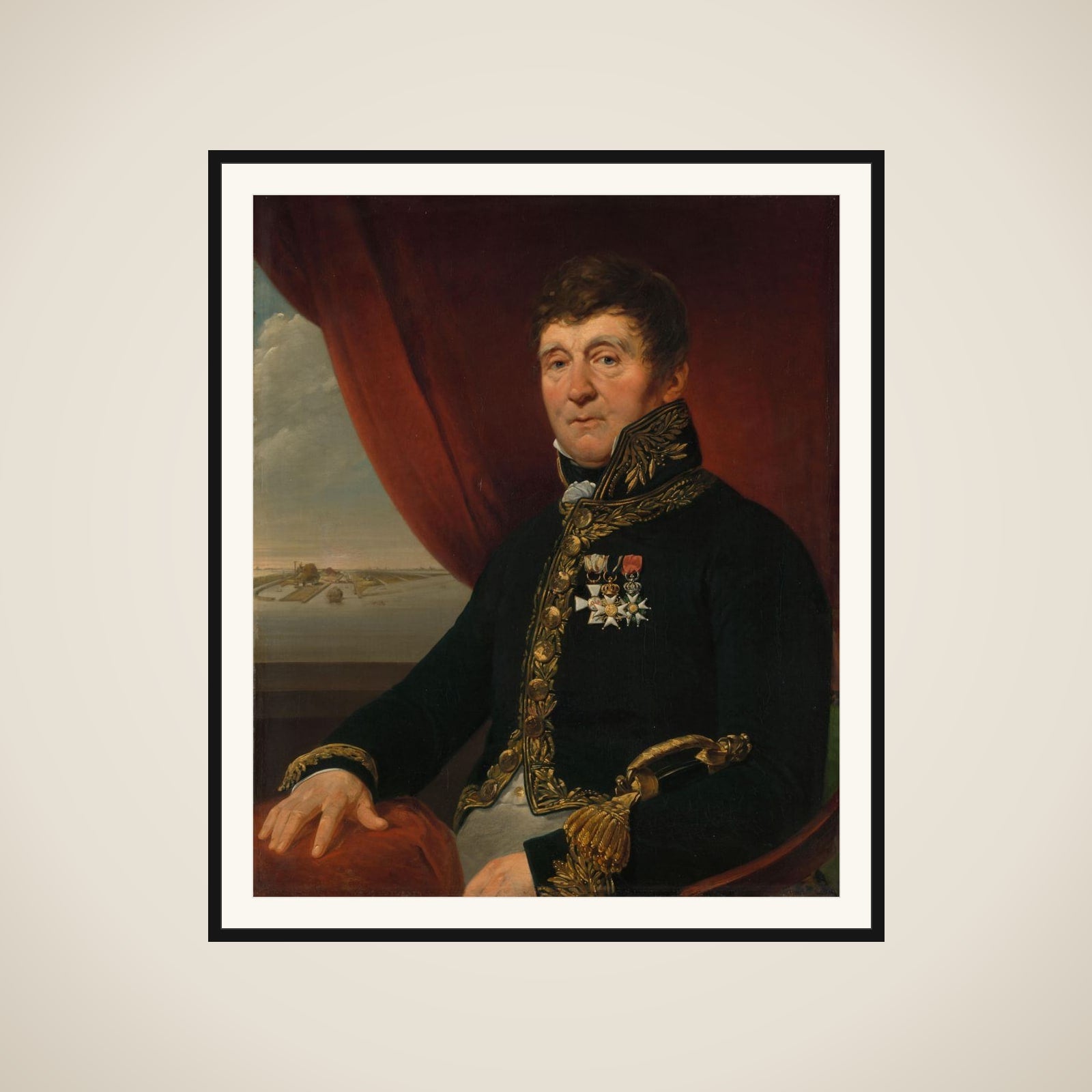 Jan Blanken Jansz., Superintendent of Waterworks framed