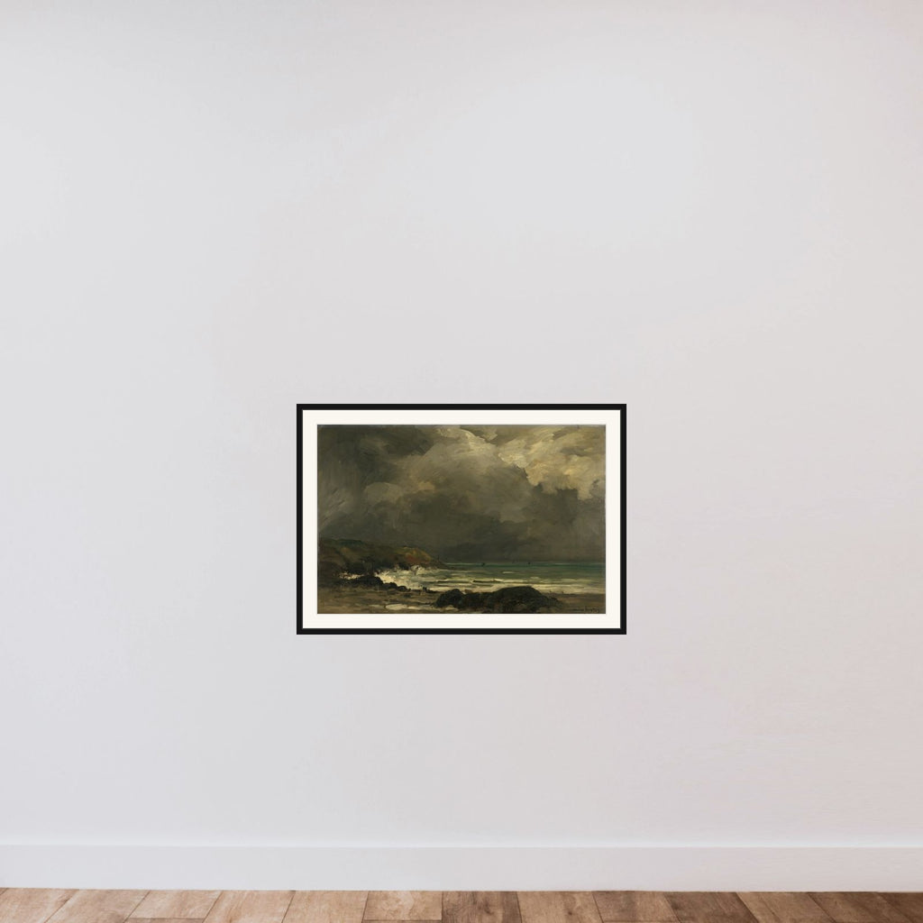 The Breakers framed — shown to scale
