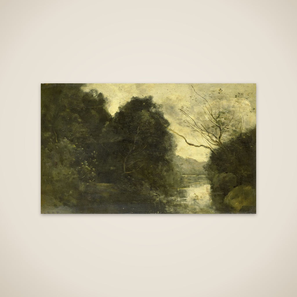 Pond in the Woods unframed print