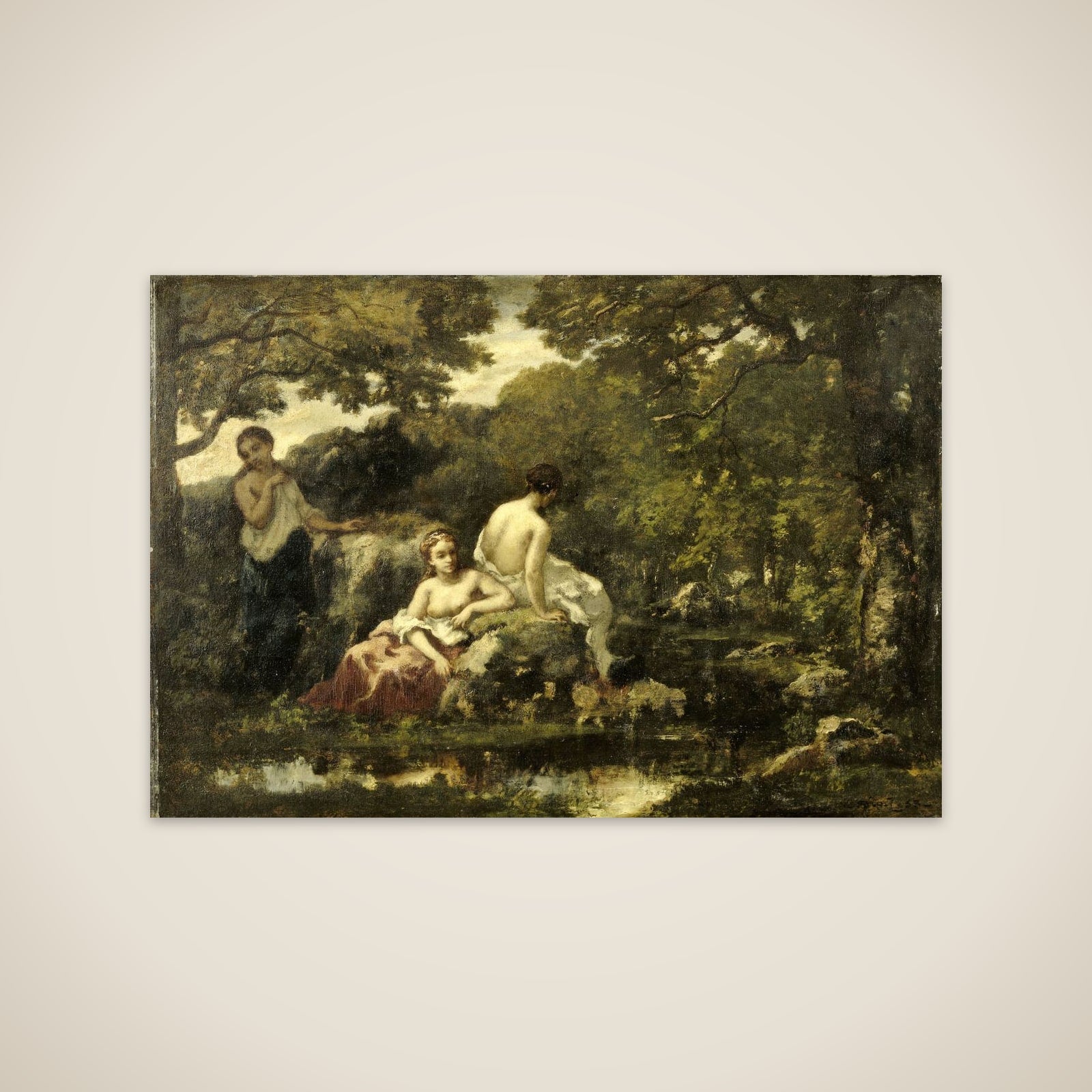 Idyll unframed print