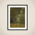 View in the Woods framed