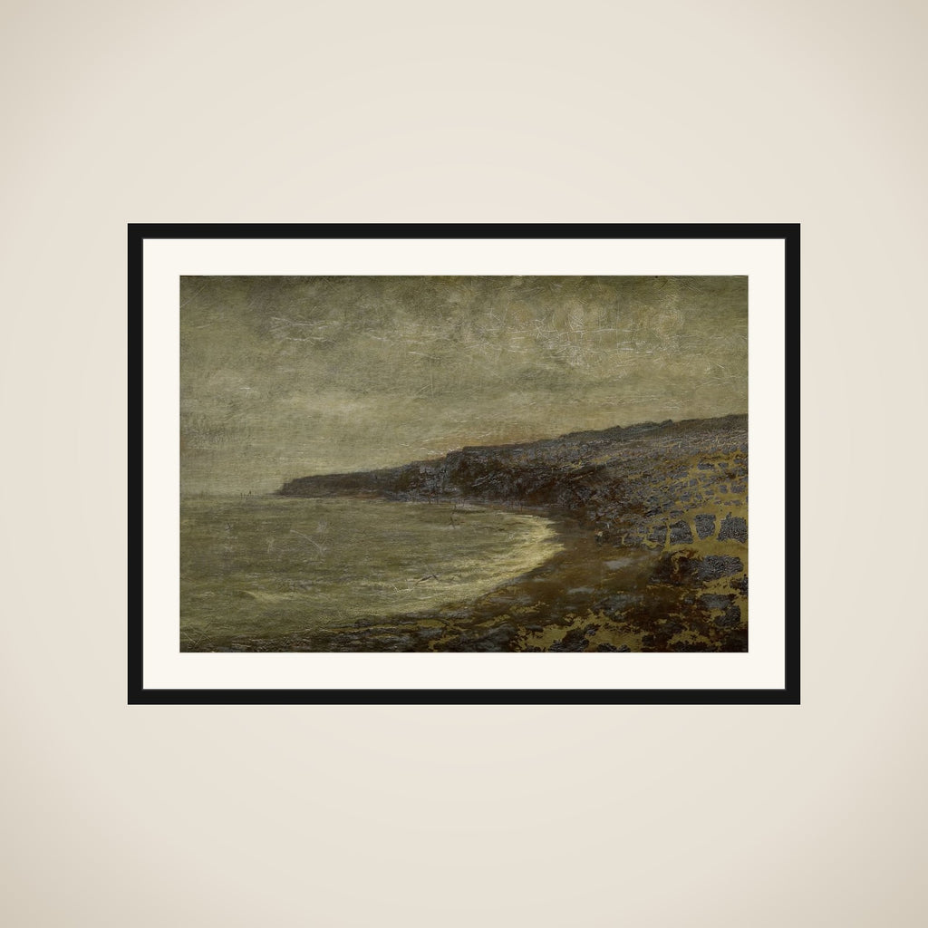 The Lonesome Bay framed