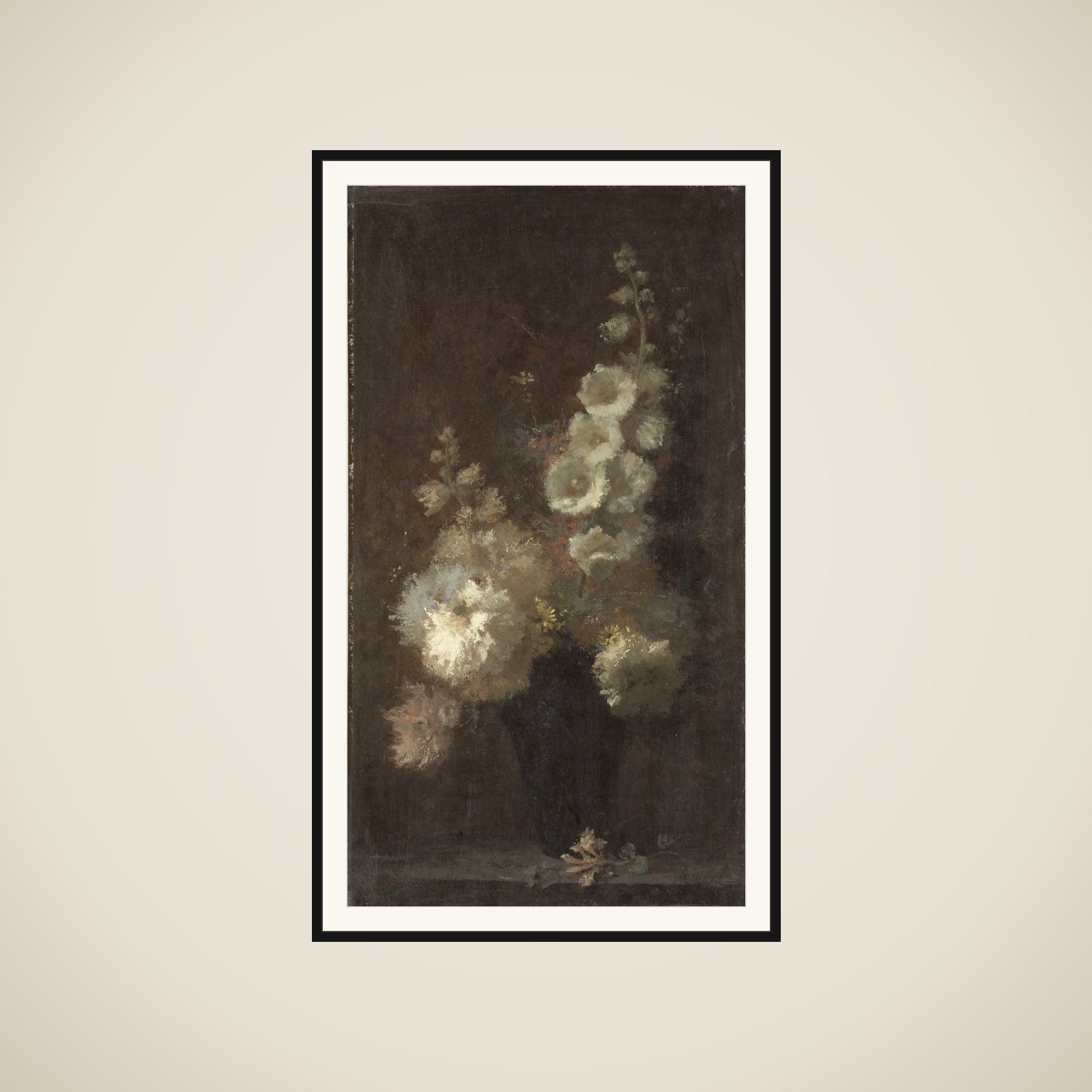 Still Life wit Flowers framed