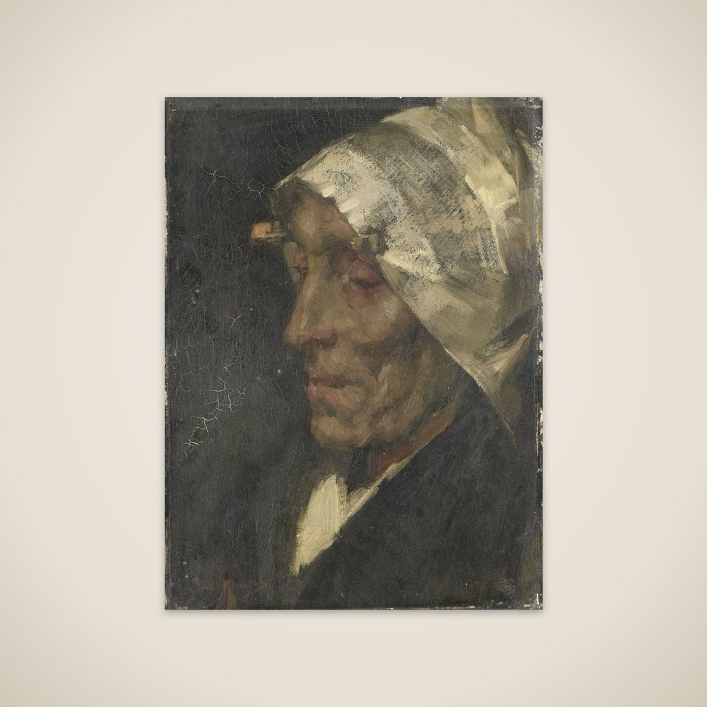 Vissersvrouw unframed print