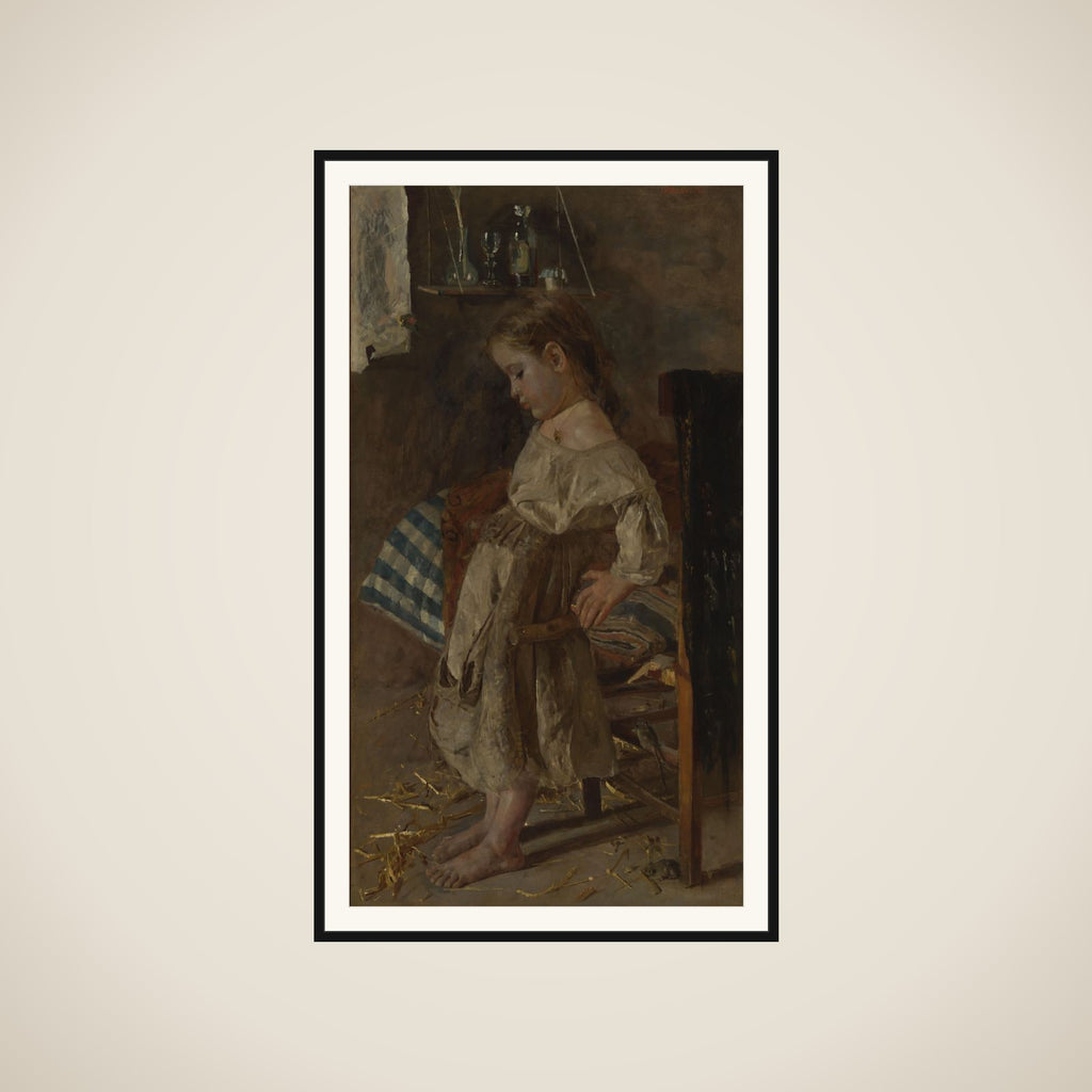 Het arme kind framed