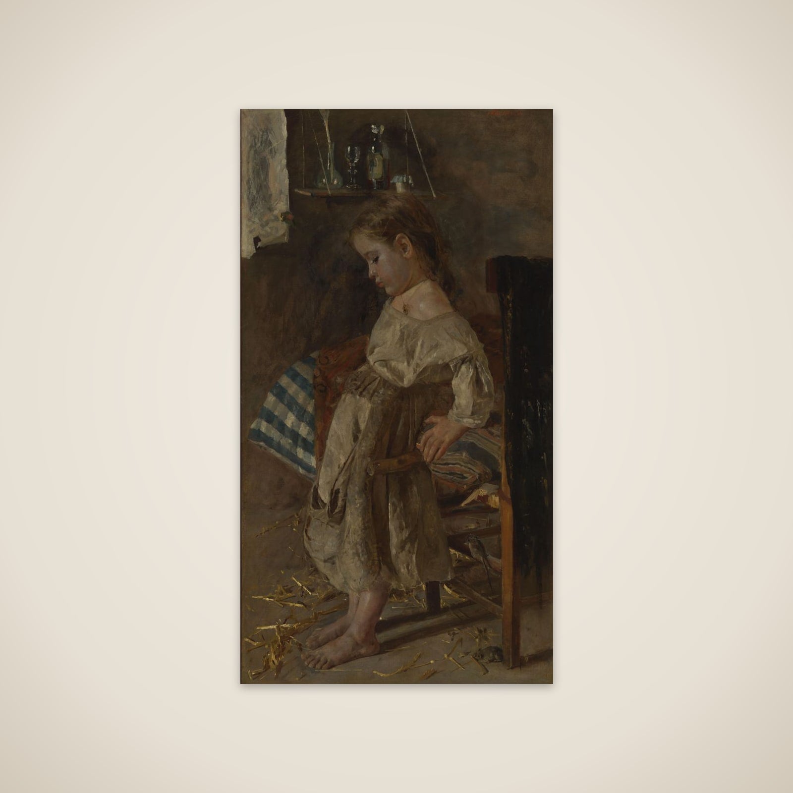 Het arme kind unframed print