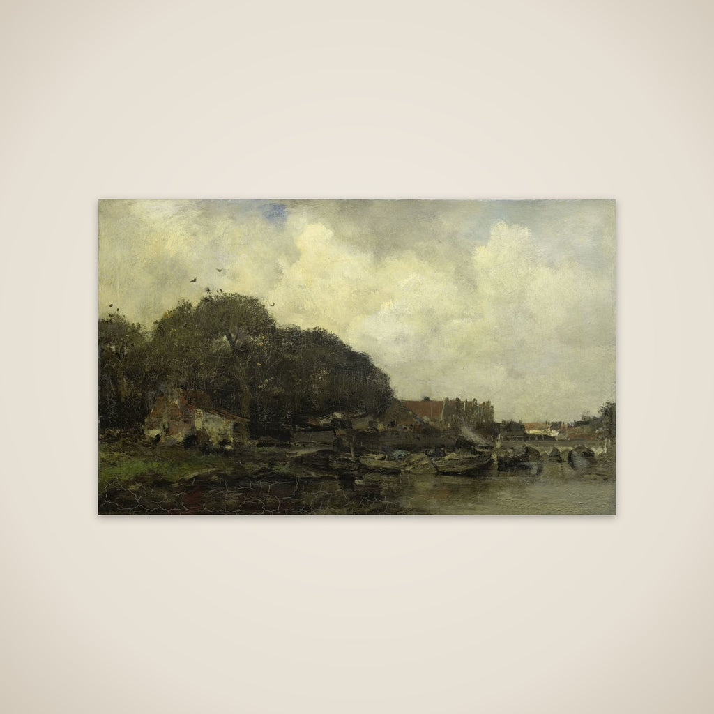Havengezicht unframed print
