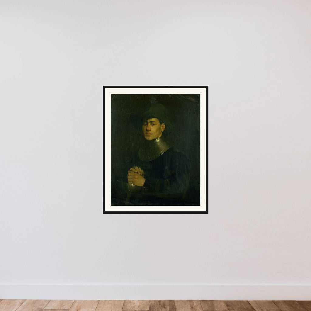 De cavalier framed — shown to scale