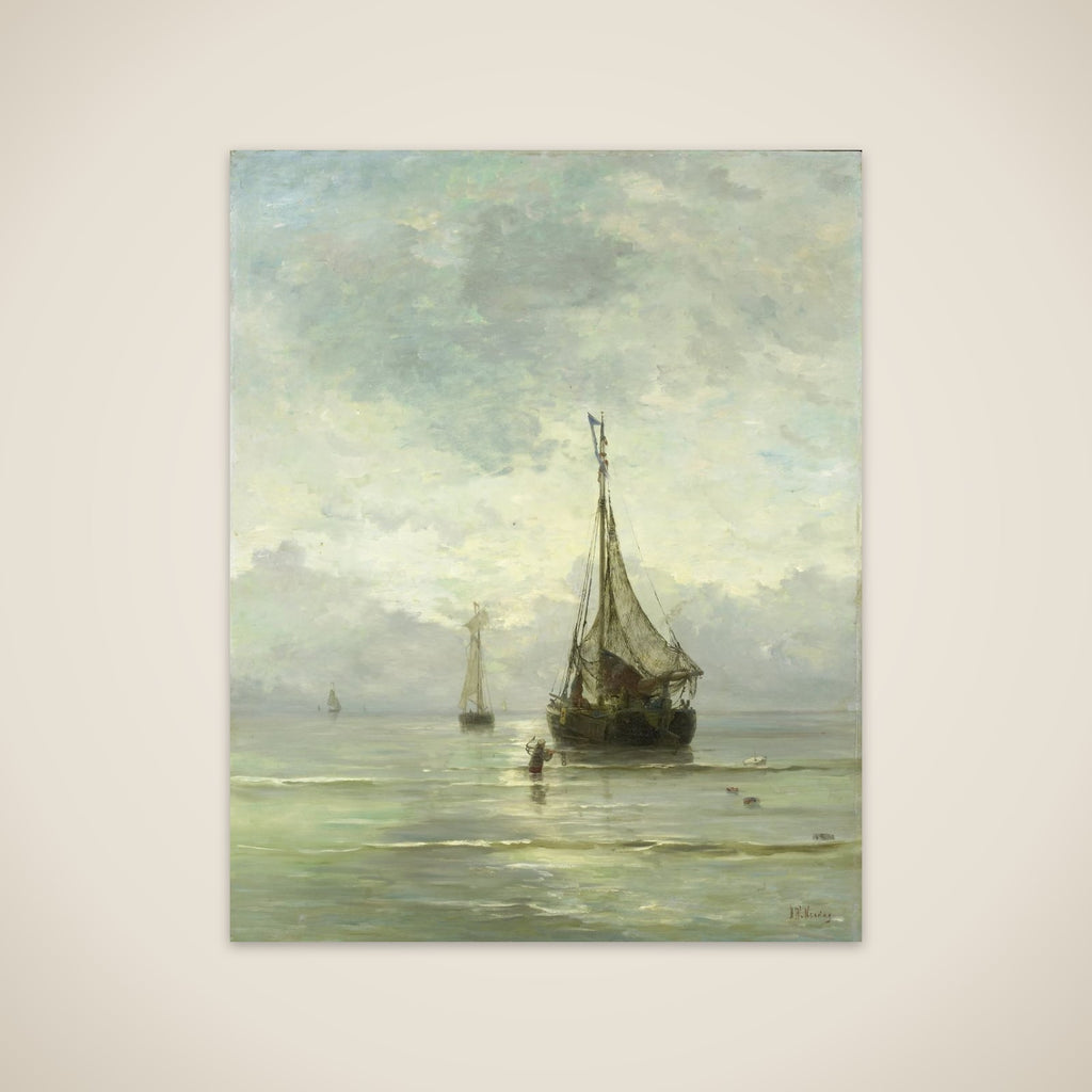Kalme zee unframed print