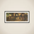 Christus zegent de kinderen framed