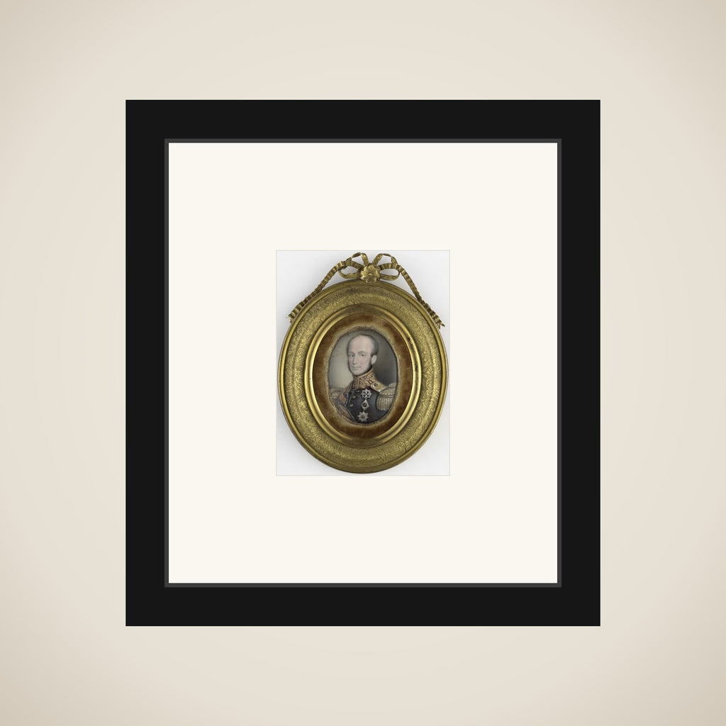 Willem II (1792-1849), koning der Nederlanden framed