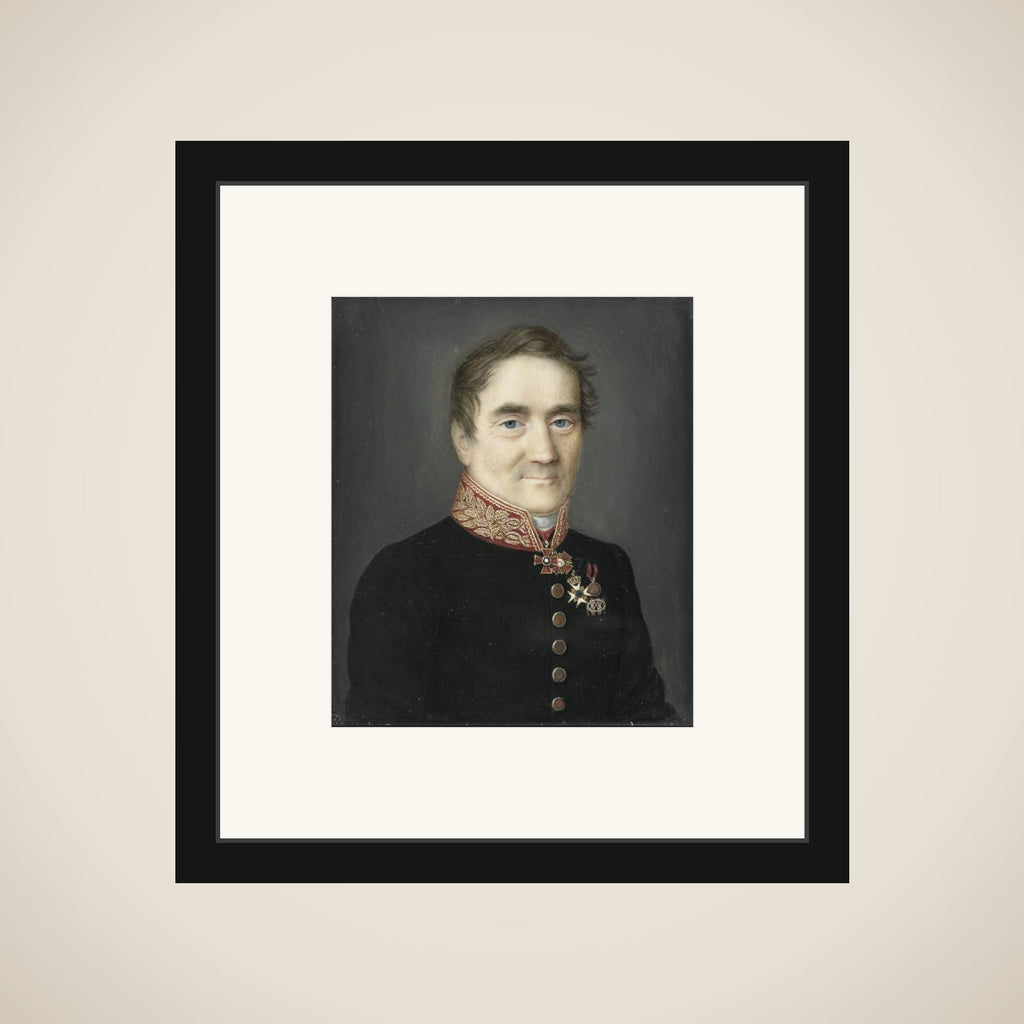 J C de Brunett. Consul-generaal van Rusland te Amsterdam framed