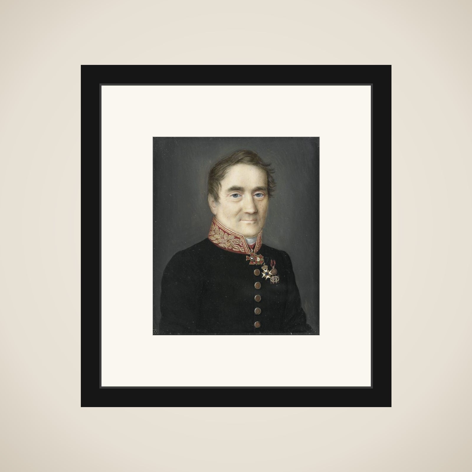 J C de Brunett. Consul-generaal van Rusland te Amsterdam framed