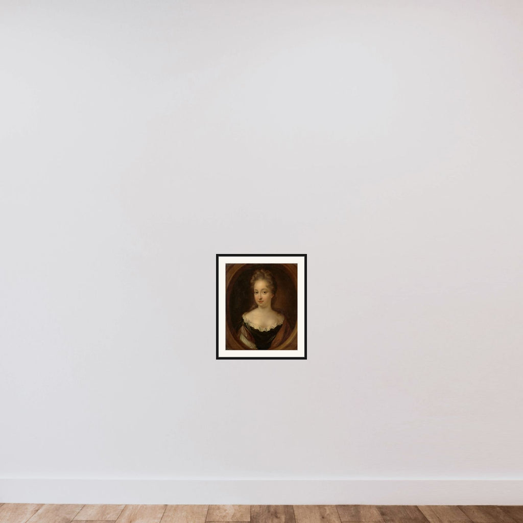 Anna van Citters (1664-94), Daughter of Aernout van Citters and Josina Parduyn framed — shown to scale