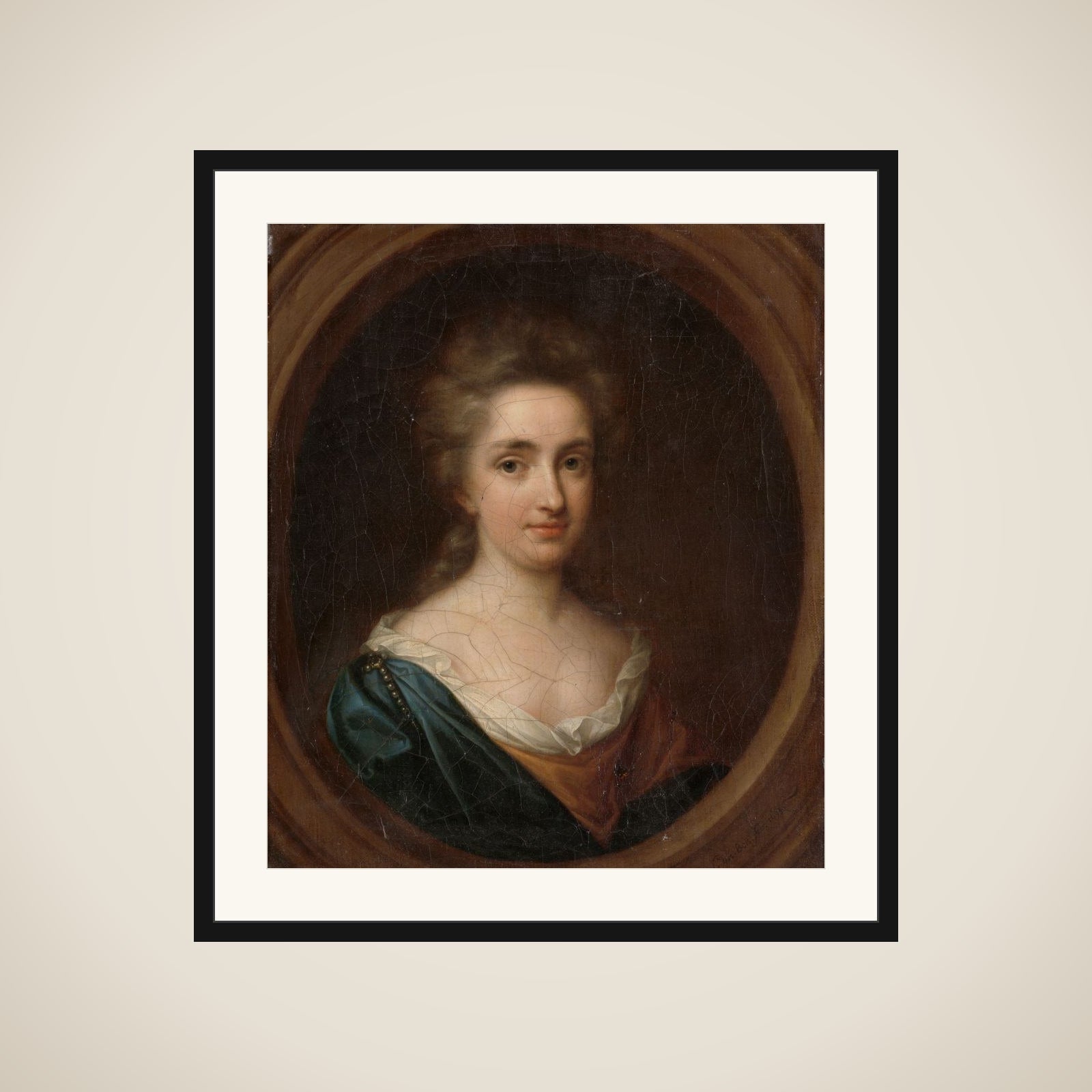 Johanna van Citters (1672-1740), Sister of Anna van Citters framed