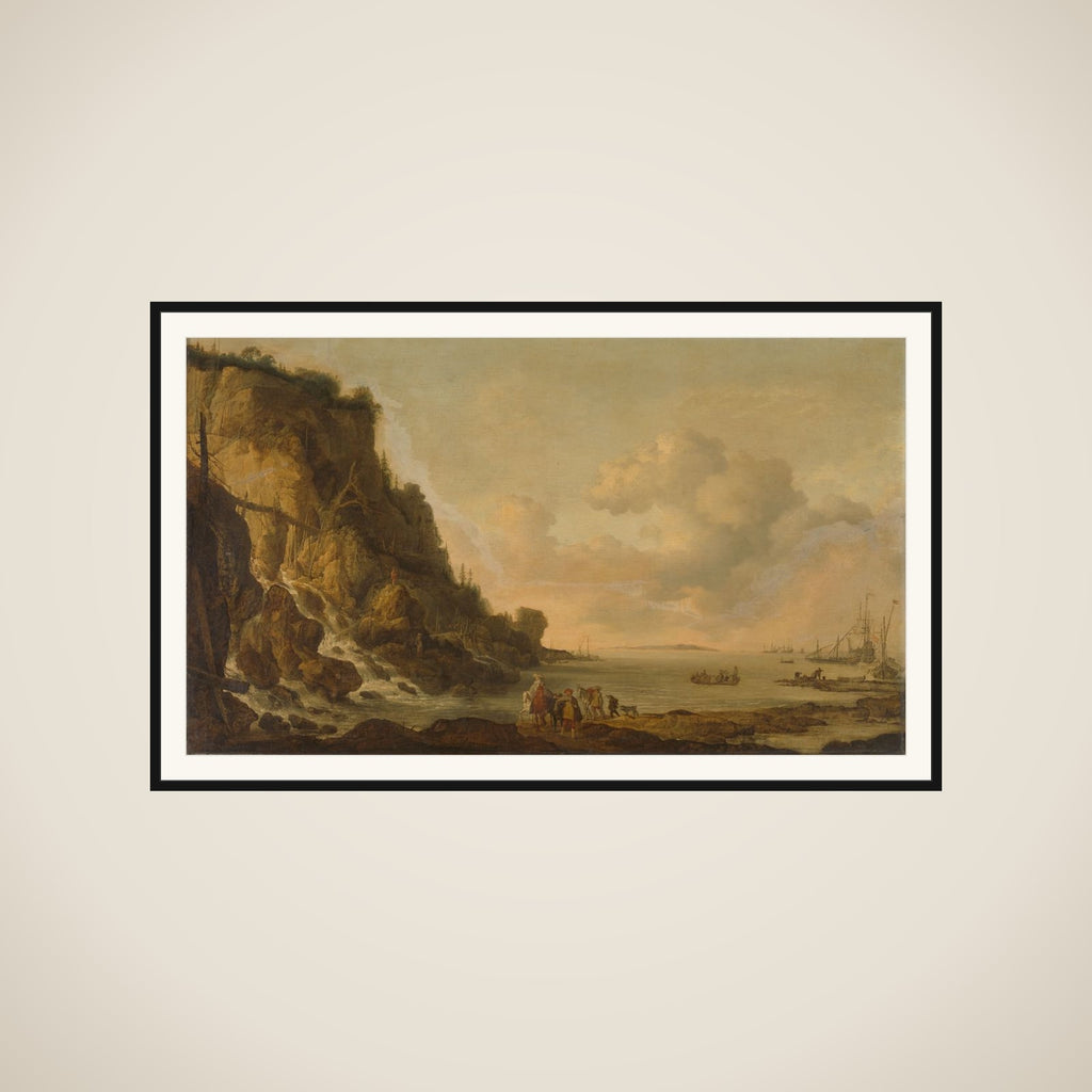 Rocky Coast framed