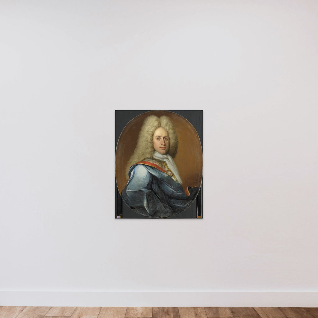 Hieronymus Josephus Boudaen, Lord of St Laurens and Popkensburg unframed — shown to scale