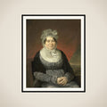 Mrs Brak-Haskenhoff framed