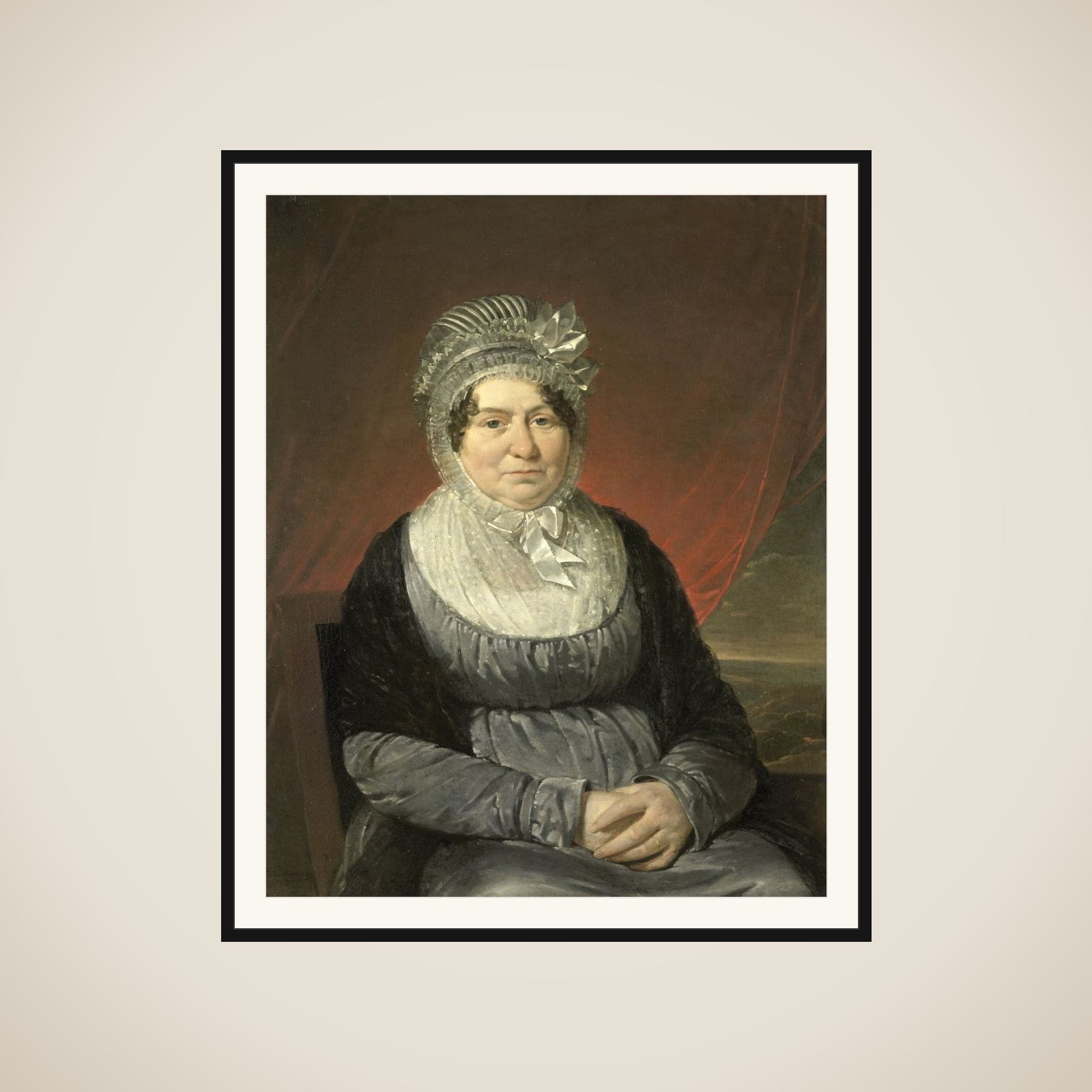 Mrs Brak-Haskenhoff framed
