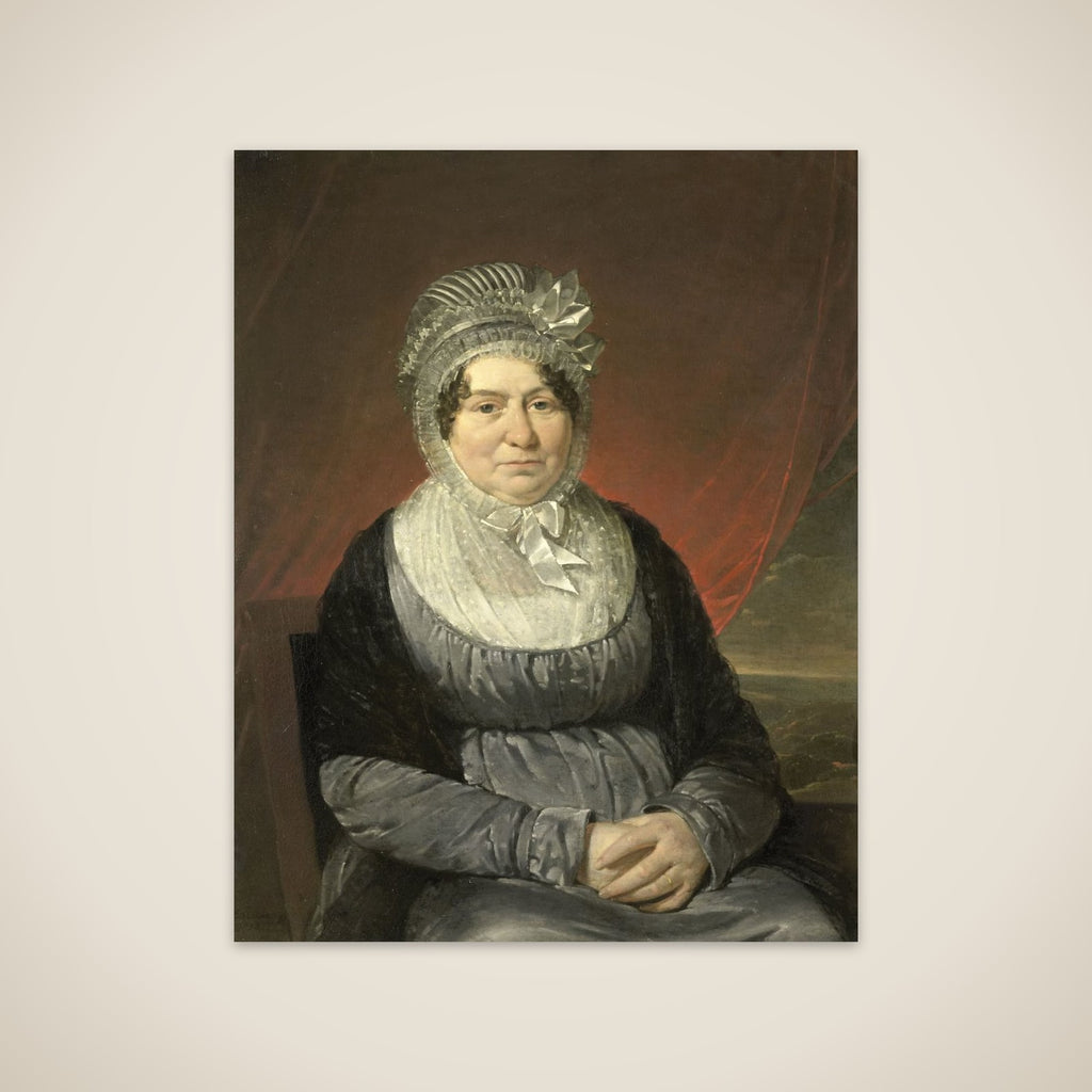 Mrs Brak-Haskenhoff unframed print