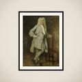 Portrait of Jan Lepeltak, Timber Merchant in Amsterdam, Regent of the Aalmoezeniersweeshuis Orphanage framed