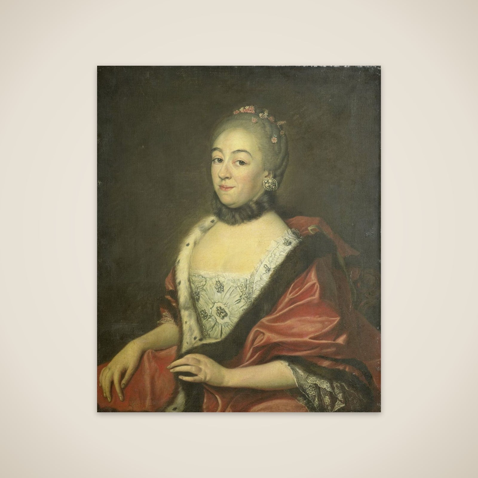 Sandrina van den Broeke, Wife of George Lodewijk Matthes unframed print
