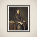Pieter Arnold Diederichs (1804-74). Boekhandelaar te Amsterdam en oprichter van het Algemeen Handelsblad in 1828 framed