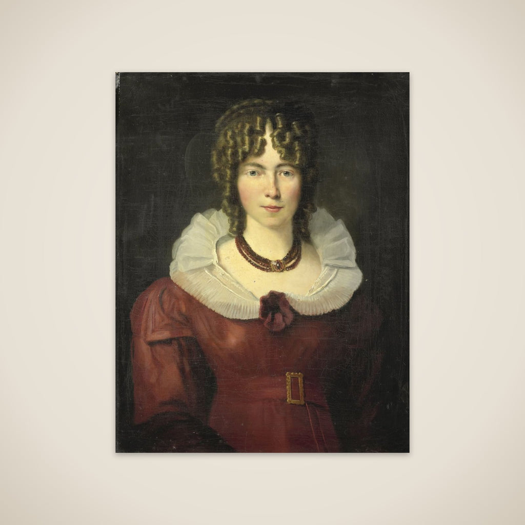 Portrait of a young Woman unframed print