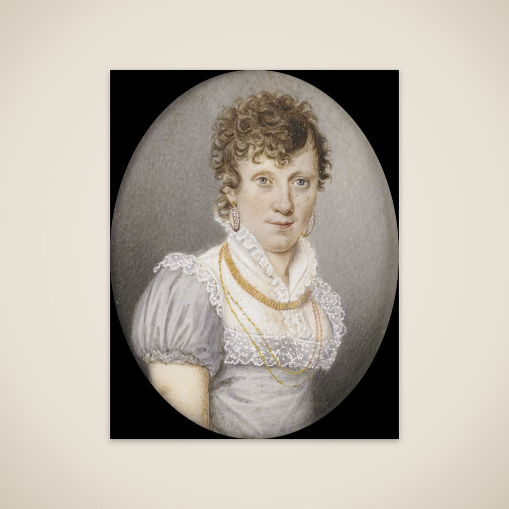 Maria Elisabeth Schreiber (1765-1822). Echtgenote van Georg Albrecht Diederichs unframed print