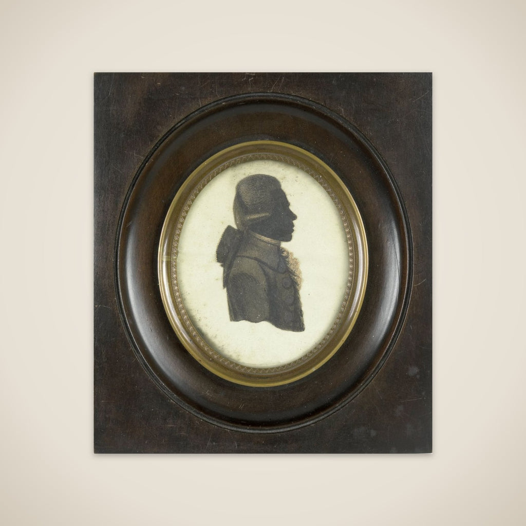 Portrait of een man unframed print